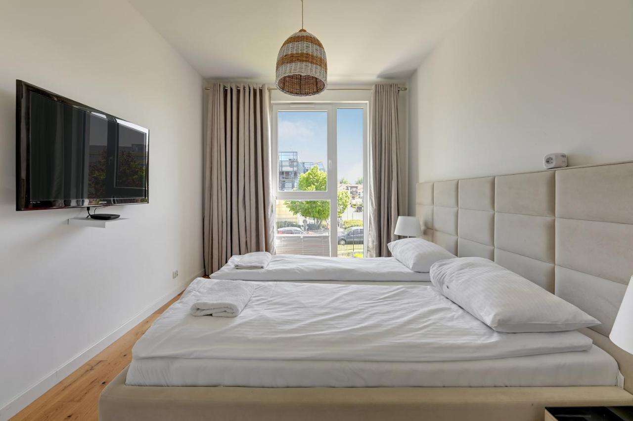 Grand Apartments - Apartament Tre Mare - By The Sea กดัญสก์ ภายนอก รูปภาพ